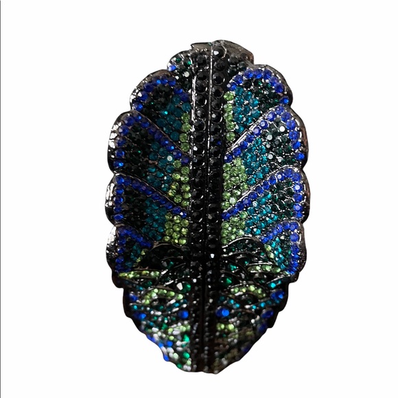 Jeweled Bird Evening Purse - Picture 6 of 10